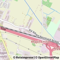 Peta Reggio nell'Emilia