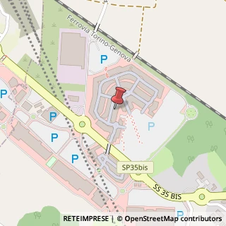 Mappa Via della Moda 1 Serravalle Outlet, 15069 Serravalle Scrivia AL, Italia, 15069 Serravalle Scrivia, Alessandria (Piemonte)