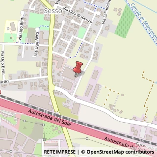 Mappa Via Salimbene Da Parma, 4, 42124 Reggio nell'Emilia, Reggio nell'Emilia (Emilia Romagna)