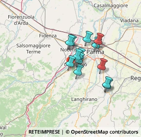 Mappa CAP, 43044 Collecchio PR, Italia (9.42308)