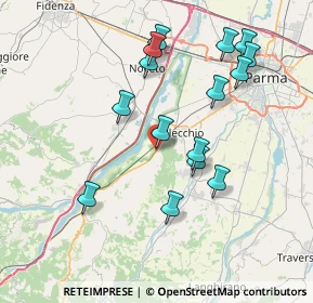 Mappa CAP, 43044 Collecchio PR, Italia (7.65933)