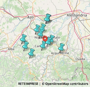 Mappa 14042 Calamandrana AT, Italia (10.01333)