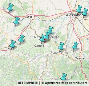 Mappa 14042 Calamandrana AT, Italia (19.53583)