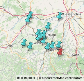 Mappa 14042 Calamandrana AT, Italia (10.34733)