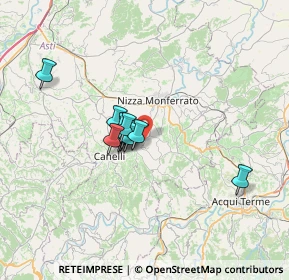 Mappa 14042 Calamandrana AT, Italia (4.51083)