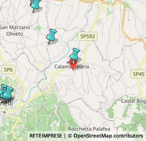 Mappa 14042 Calamandrana AT, Italia (4.00444)