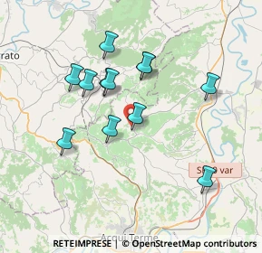 Mappa 15010 Ricaldone AL, Italia (3.2875)