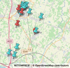 Mappa Via Gioacchino Rossini, 41019 Soliera MO, Italia (5.40941)