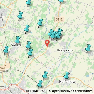 Mappa SS 12, 41030 Bomporto MO (4.804)