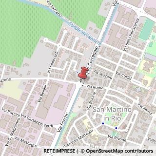 Mappa Via Per Correggio, 1, 42018 San Martino in Rio, Reggio nell'Emilia (Emilia Romagna)