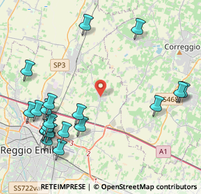 Mappa Via Ludwig Van Beethoven, 42122 Massenzatico RE, Italia (5.251)