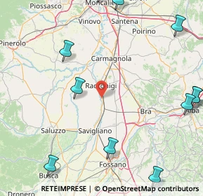 Mappa 12030 Racconigi CN, Italia (24.91091)