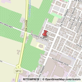 Mappa Via Pietro Mascagni,  28, 41100 Soliera, Modena (Emilia Romagna)