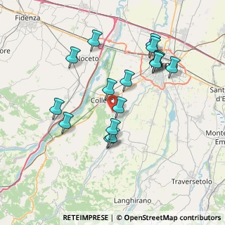 Mappa Strada Montecoppe Sotto, 43044 Collecchio PR, Italia (7.26688)