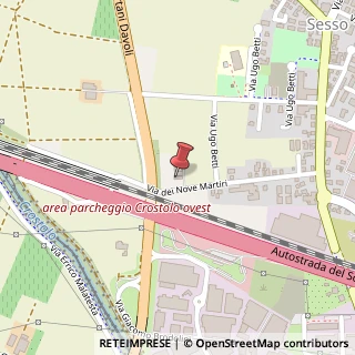 Mappa Via Nove Martiri, 11/3, 42124 Reggio nell'Emilia, Reggio nell'Emilia (Emilia Romagna)