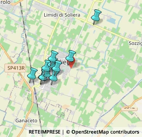 Mappa Via Caduti di Nassiriya, 41019 Soliera MO, Italia (1.55818)