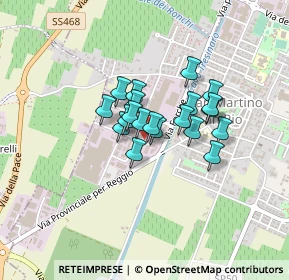 Mappa Viale dell'Industria, 42018 San Martino in Rio RE, Italia (0.2695)