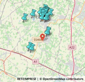 Mappa Viale dell'Industria, 42018 San Martino in Rio RE, Italia (3.921)