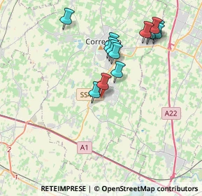 Mappa Viale dell'Industria, 42018 San Martino in Rio RE, Italia (3.77769)