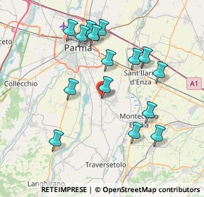 Mappa 43123 Pilastrello PR, Italia (7.68267)