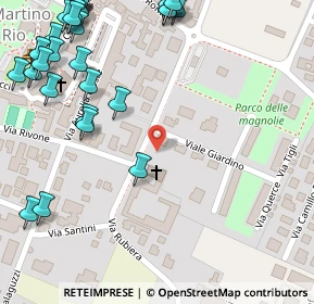 Mappa Via Stiolo per Rubiera, 42018 San Martino In Rio RE, Italia (0.18333)