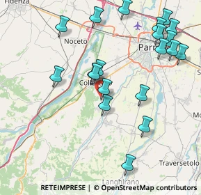 Mappa SP 58, 43044 Collecchio PR, Italia (9.0595)