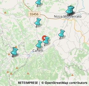 Mappa Strada Dota, 14053 Canelli AT, Italia (4.77091)