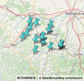 Mappa Via Giuseppe Contratto, 14053 Canelli AT, Italia (9.64)