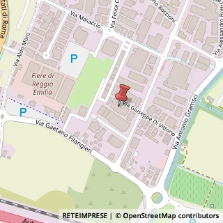 Mappa Via Giuseppe di Vittorio, 23, 42124 Reggio nell'Emilia, Reggio nell'Emilia (Emilia Romagna)