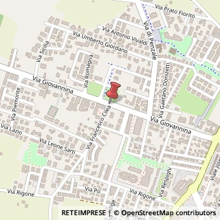 Mappa Via Giovannina, 72, 44042 Cento, Ferrara (Emilia Romagna)