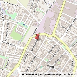 Mappa Via f. rosselli 4, 44042 Cento, Ferrara (Emilia Romagna)