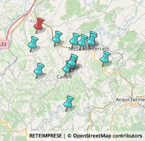 Mappa Via Antonio Gatti, 14053 Canelli AT, Italia (5.79769)