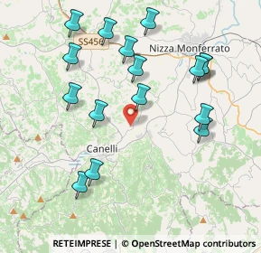 Mappa Via Antonio Gatti, 14053 Canelli AT, Italia (4.25188)