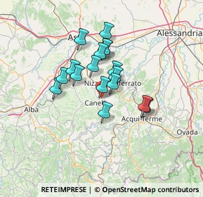 Mappa Via Antonio Gatti, 14053 Canelli AT, Italia (10.07941)