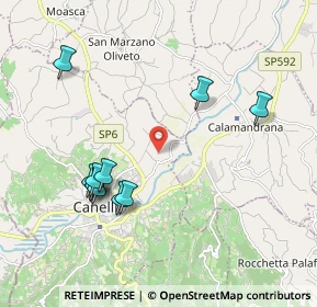 Mappa Via Giovanni Robba, 14053 Canelli AT, Italia (2.06364)