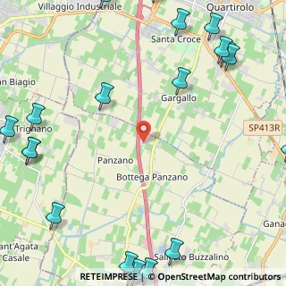Mappa Via Corta, 41011 Campogalliano MO, Italia (3.651)