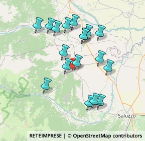 Mappa Via Molini, 12032 Barge CN, Italia (7.13444)