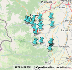 Mappa Via Molini, 12032 Barge CN, Italia (11.10889)