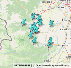 Mappa Via Molini, 12032 Barge CN, Italia (9.38533)