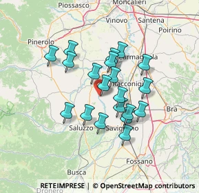 Mappa SP 133, 12030 Villanova Solaro CN (11.028)