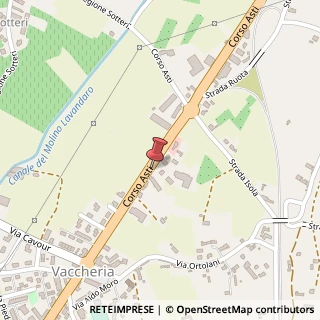 Mappa Corso Asti, 72, 12050 Guarene, Cuneo (Piemonte)
