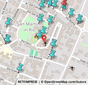 Mappa Piazza Martiri, 42018 San Martino in Rio RE, Italia (0.1675)