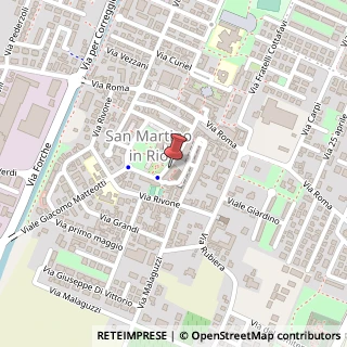 Mappa Via Facci, 4, 42018 San Martino in Rio, Reggio nell'Emilia (Emilia Romagna)
