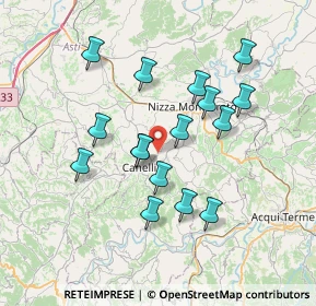 Mappa Regione Mariano, 14053 Canelli AT, Italia (6.57125)