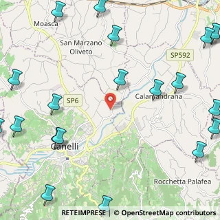 Mappa Regione Mariano, 14053 Canelli AT, Italia (3.5325)