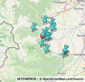 Mappa Gabiola, 12030 Barge CN, Italia (9.78857)