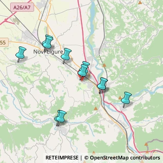 Mappa Via Novi 35 C, 15069 Serravalle Scrivia AL, Italia (3.73545)