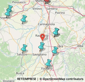 Mappa SP20, 12030 Racconigi CN, Italia (19.65818)