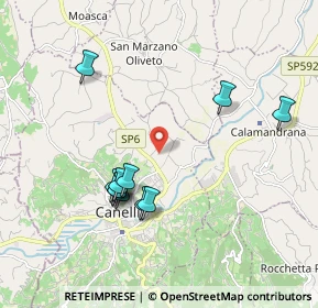 Mappa VIA SIRIO ALIBERTI, 14053 Canelli AT, Italia (1.88909)