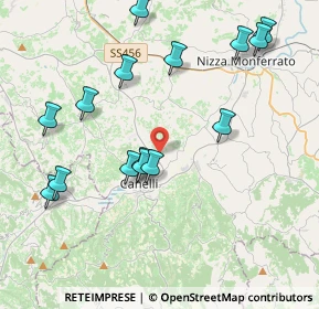 Mappa VIA SIRIO ALIBERTI, 14053 Canelli AT, Italia (4.38267)